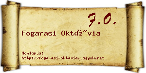 Fogarasi Oktávia névjegykártya